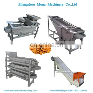Almond Shelling Apricot Cracker Hazelnut Cracking Machine Almond Sheller Processing Line thumbnail-2