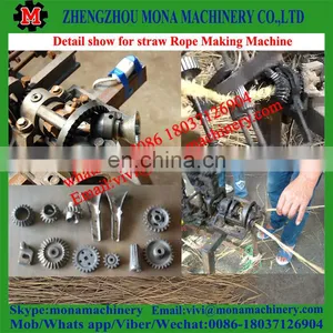 Farm Waste Recycling Machine Straw Rope Knitting Machine Rice Straw Rope Making Machine thumbnail-3