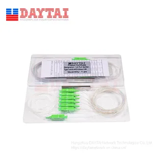Mini Passive FTTH Fiber Optic Cable 1x6 PLC Splitter thumbnail-3