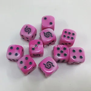 Custom D4,D6,D8,D10 Kinds of Plastic Acrylic Dice/game Dice thumbnail-5