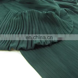 100% Polyester Pleated Chiffon Fabric thumbnail-4