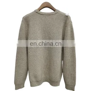 DiZNEW Wholesale 50%Acrylic 28%Polyester 22%Nylon Knit Jacquard Sweater Men thumbnail-2