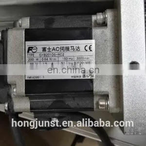 Knitting Machine Servo Motor 200W FUJI GYB201D5-RC2 + RYH201F5-VV2 thumbnail-2