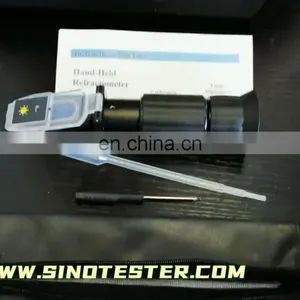 Sodium Chloride Test Meter Metal Material 0-10% Sea Water Salinity Refractometer With LED Light thumbnail-1