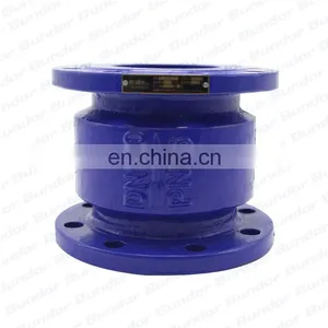 Bundor 3 Inch Duckbill Rubber Metal Drain Flange Connection One Way Silence Check Valve thumbnail-3
