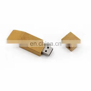 2020 Natural Wooden Usb Flash Drive Usb 2.0 3.0 Laser Oem Logo Bamboo Memory Sticker Portable Pen Drive thumbnail-1