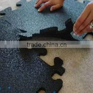 Indoor Excercise Rubber Floor Tile thumbnail-1