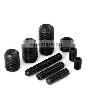 DIN916 Carbon Steel Hexagon Socket Set Screws With Cup Point thumbnail-1