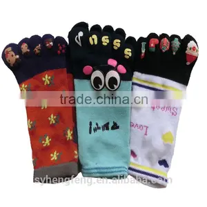 2016 Children's Knit Five Toe Socks Cartoon Socks Quality Choice thumbnail-1
