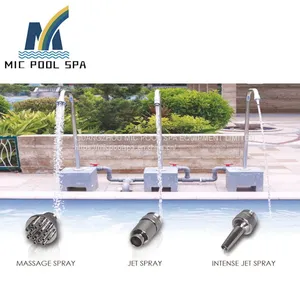Simple Installation of Stainless Steel Flat Head Round Head Swimming Pool Spa Shower Massage Jet Nozzle thumbnail-5