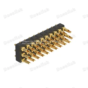 Dnenlink 3.00mm Pitch Triple Row H2.5mm Male HeaderSolder PogoPin Header Connector thumbnail-3
