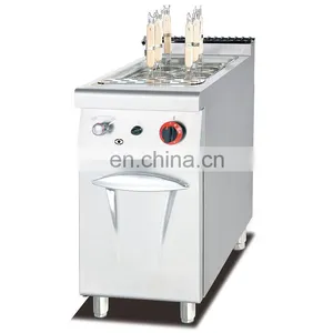 Stainless Steel Commercial Vertical 6 Basket Gas Pasta Cooker With Cabinet thumbnail-1