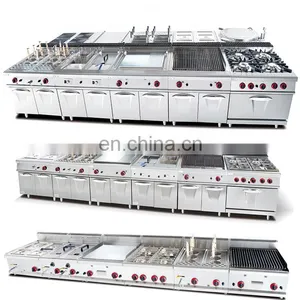 Industrial Counter Top Gas Hotel Kitchen Equipment /Commerical Table Top Kitchen Equipment thumbnail-1