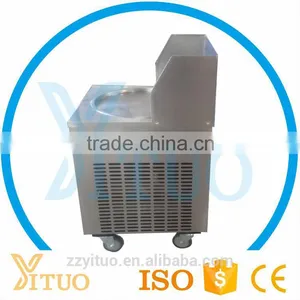 Flat Single Pan Fried Ice Cream Machine Ice Cream Roller thumbnail-2