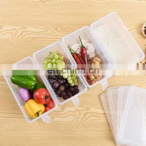 2021 Hot Kitchen Multi Function Plastic Storage Container Box With Handle and Cover Plastic Storage Container thumbnail-3