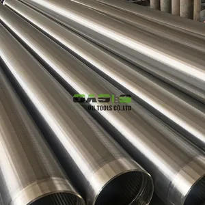 6inch Stainless Steel 316L Continuous Slot Wire Wrapped Johnson Screens Pipe thumbnail-4