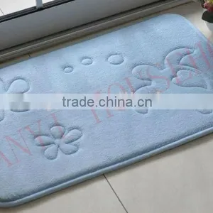 Coral Fleece Bath Mats Washable Mat thumbnail-1
