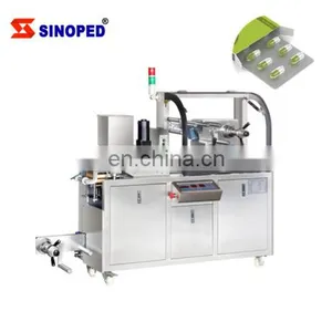 Mini Auto Tablet Blister Packing Machine DPB-140/80 Blue Tablet / Capsule Blister Packaging Machine With High Quality thumbnail-5