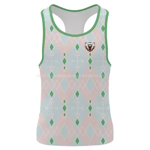 Good Quality Sublimated Singlet With Cheap Price thumbnail-1