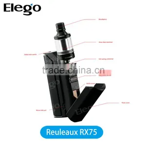 100% Authentic Wismec RX75 Kit With 75W Elego Wholesale Fast Shipping thumbnail-2