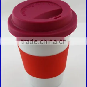 Wholesale Ceramic Coffee Mugs With Silicone Lid For Sale thumbnail-1