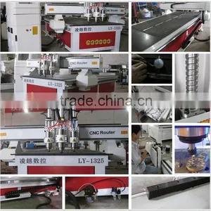 2015 New Product Pneumatic Tool Change Cnc Router Cutting Machine thumbnail-4