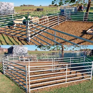 Wholesale Heavy Duty Galvanized Livestock Cattle Panel Corral Panels thumbnail-2