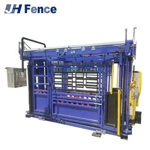 2025 New Tube Cattle Crush Cattle Squeeze Chute Corral Fence Pan thumbnail-4