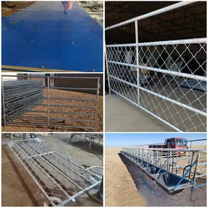Durable Galvanized Metal Steel Animal Fence Livestock Corral Panel Goat Sheep Pen Panels / Cattle Yard Horse Yard Panels thumbnail-6