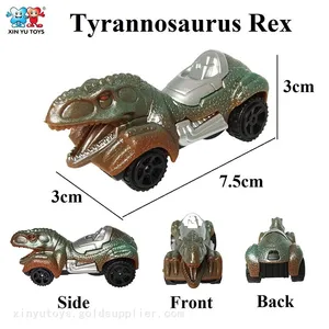 1:64 Diecast Cars Dinosaur Free Wheeling Vehicle Toy for Kids thumbnail-3