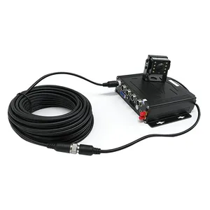 4-core M12 Aviation Plug Cable for Truck On-board Reversing Monitoring Camera Power and Video Cable, Dedicated for Reversing Image thumbnail-3