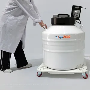Malaysia Cryobank 3600 Small Vapor Phase Liquid Nitrogen Freezer TcCryo 115L Liquid Nitrogen Dewar thumbnail-5