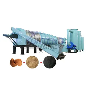 Industrial Waste Carbonization Furnace Large-scale Palm Kernel Shell Carbonization Furnace EPC thumbnail-1