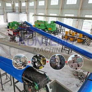 Automatic Waste Sorting Station Waste Management Equipment Solid Waste Recycling and Recovery System EPC thumbnail-1