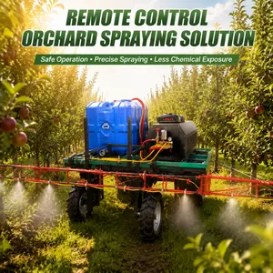 Remote Control Crop Sprayer With 600L Chemical Tank 15 Nozzles and High Clearance Design for Farm Operations thumbnail-1