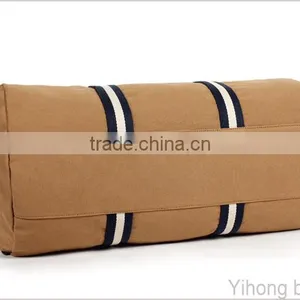 Simple Canvas Leather Duffle Bag thumbnail-4