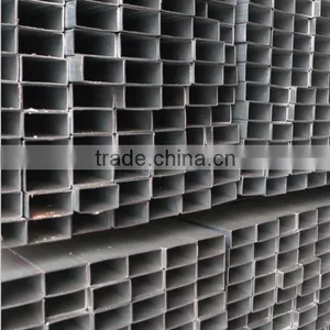 Furniture Used Pre Galvanized Rectangular Carbon Steel Pipe Price List thumbnail-1