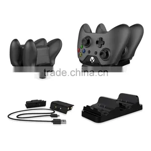 Wholesale DOBE Lithium Recharge Battery Dual Charging Dock Station Controller for Xbox One thumbnail-6