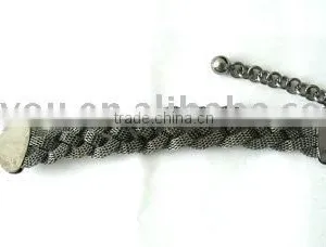 Fashion Weave Chain Bracelet thumbnail-1