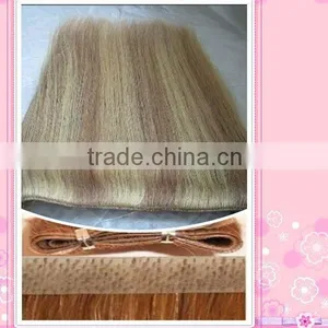 Hand Tied Weft Hair Extension ,PU Weft, Skin Weft Seamless Hair Extensions thumbnail-1