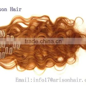 2015 Qingdao Clip Hair Extension Curly thumbnail-1