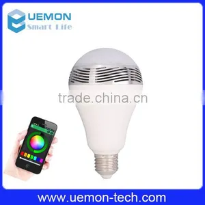 2016 Hot Sales Smart Home Products in China Market E27 Bluetooth Speaker Music Led Blub . thumbnail-2