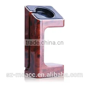 2015 New Products Wood Grain Plastic Charging Stand for Apple Watch thumbnail-4
