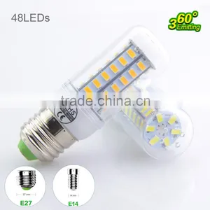 SMD 5730 E27 E14 LED Lamp 5730SMD LED Lights Corn Led Bulb 24 36 48 56 69 72Leds Chandelier Candle Lighting Home Decoration thumbnail-3