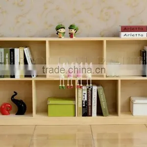 Modern Bookcase Designs Wooden Bookshelves Book Display Rack (SZ-FCB385) thumbnail-3