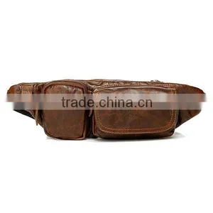 Multifunctional Casual Genuine Leather Waist Pack Outdoor Sports Organizer Waist Bags Wholesale Free Shipping thumbnail-3