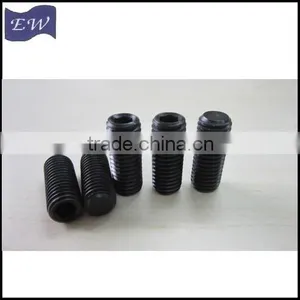 M12x1.75 Black Hex Socket Screw Flat Point (DIN913-45H) thumbnail-1