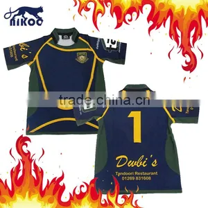 High Tech Custom Sublimated Sportswear,custom Made Rugby Top thumbnail-1