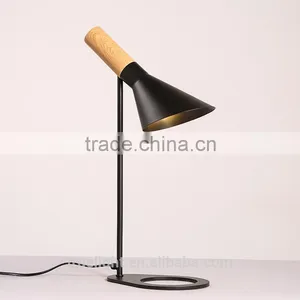 a Table Lamp for Bedroom /study Wooden Finish Steel E27*1 Table Lamps China Supplier Quality Choice thumbnail-1