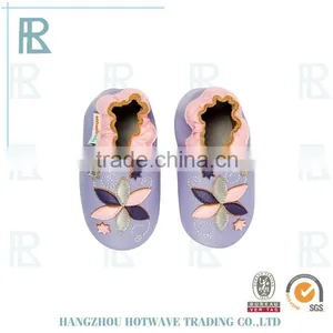 High Quality Soft Leather Wholesale Happy Baby Shoes thumbnail-1
